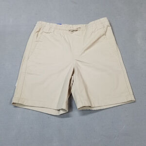 Gap Kids Shorts Size L 10/12 Beige Brown Boyse Stretch Elastic Waist